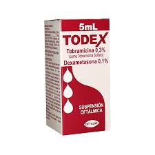 TODEX TOBRAMICINA DEXAMETASONA 0.1-0.3% SOL OFT 5ML 